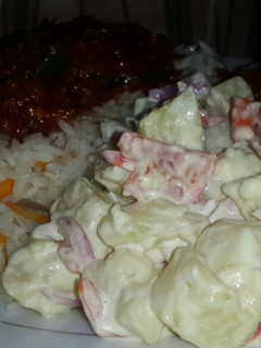 A picture of Potato salad.