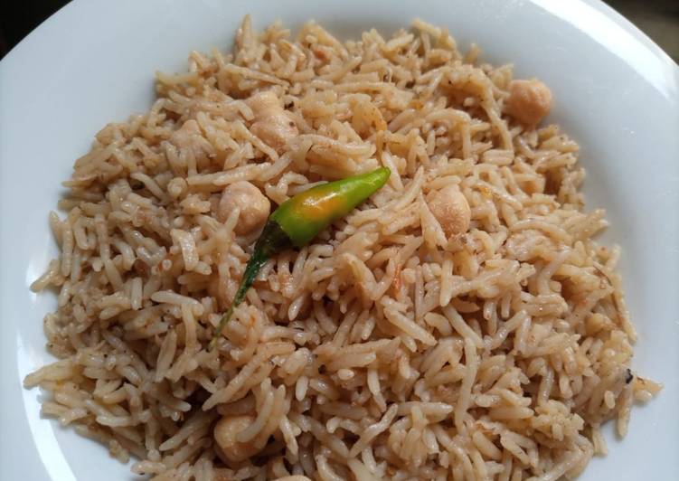 Step-by-Step Guide to Prepare Speedy Chana pulao