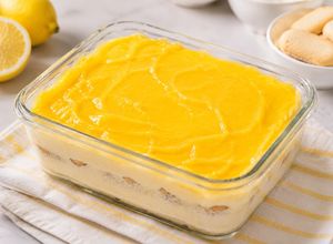 Sütés nélküli "Citromisú" recept fotója