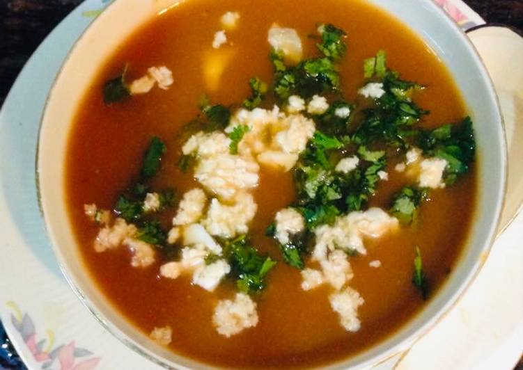 Simple Way to Prepare Favorite Tomato Egg Drop Soup