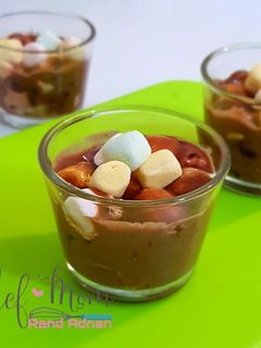 صورة لوصفة حلى المارشميلو بدقيقة واحدة ❤