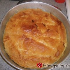 My grandma's milk pie A picture of My grandma's milk pie.