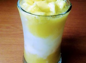 Una foto de Soda de Yakult con Mango