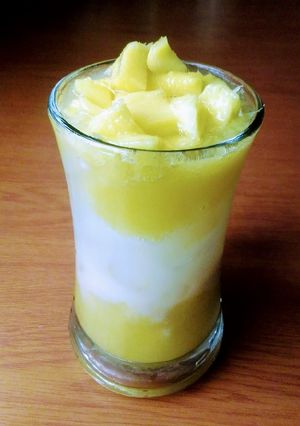 Una foto de Soda de Yakult con Mango