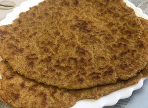 Φωτογραφία της συνταγής Αφράτες πίτες από αλεύρι λιναρόσπορου για (Κέτο)