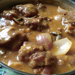 A picture of Chilli Fish gravy.