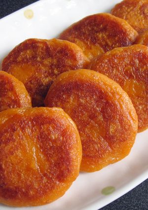 A picture of Sweet Potato Mochi.