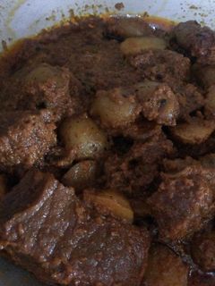 Foto resep Rendang daging +kentang