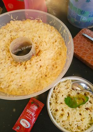 Foto resep Makaroni schotel kukus simple