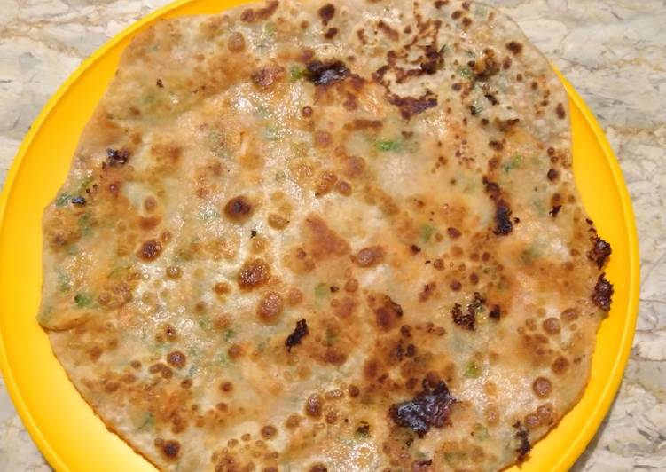 Recipe of Ultimate Chicken Cheese paratha