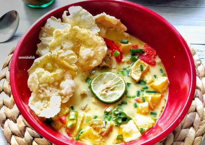 Soto Tangkar Daging Khas Betawi (Kuah Susu Evaporasi)