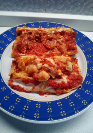 Foto di Cannelloni alla bolognese e Cannelloni con gamberetti e zucchine