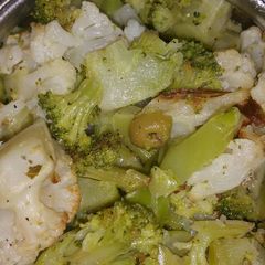 Savory Broccoli-Cauliflower Roast A picture of Savory Broccoli-Cauliflower Roast.