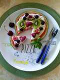 Wassermelonen Pizza