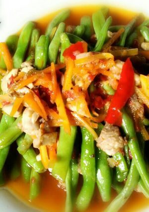 Foto resep Oseng Buncis Pelangi