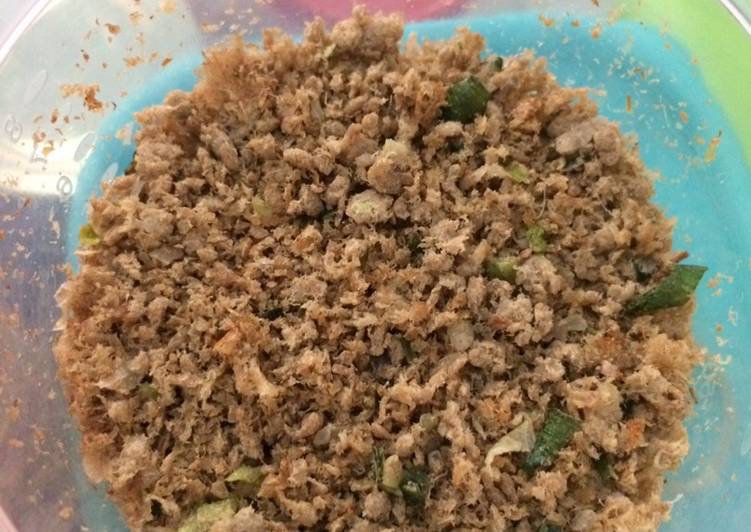 Cara buat Abon ikan mpasi yang lezat Untuk Jualan