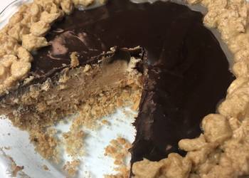 How To Prepare Recipe Peanut butter Chocolate no Bake Pie Restaurant Style
