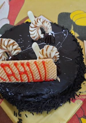 A picture of Chocolate cake.