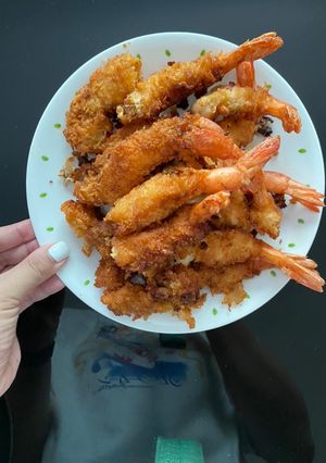 รูปของ กุ้งชุบแป้งทอดครั้งแรก