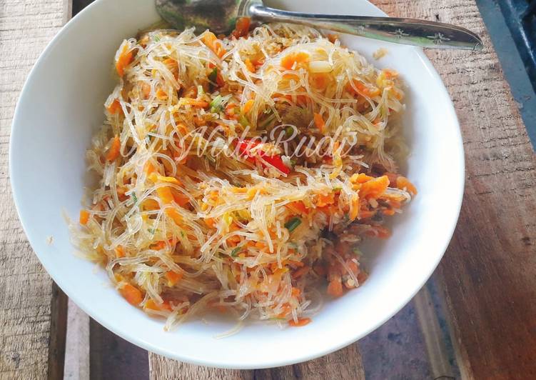 Soun/Bihun Goreng Putih (bisa untuk isian lumpia / risol)