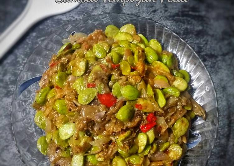 Langkah Sambal Tempoyak Petai Malaysian Food