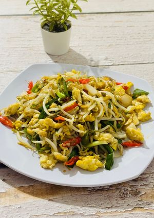 Foto resep Tumis Tauge Telur