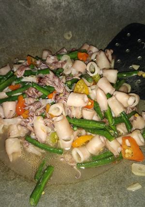 Foto resep 09. Oseng Cumi Pedas