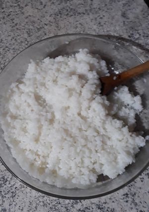 Una foto de Arroz para sushi