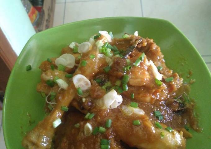 Resep: Ayam bumbu rujak Kekinian