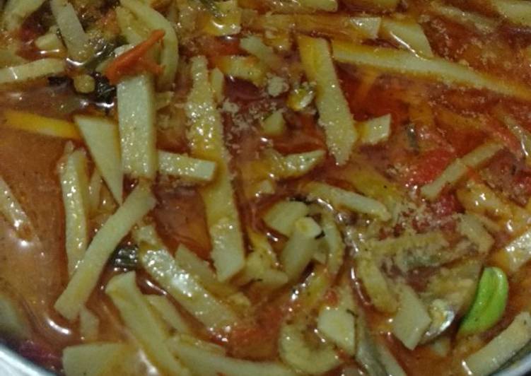 Resep masakan Lodeh rebung enak dan simple | Langkah Membuat Lodeh rebung enak dan simple Yang Paling Enak