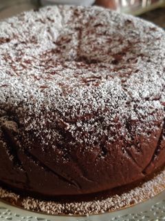 Una foto de Bizcocho de Chocolate con Corazón Tierno
