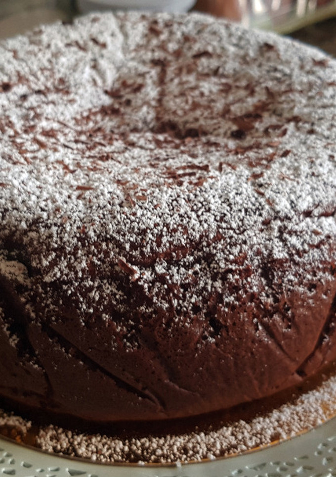 Una foto de Bizcocho de Chocolate con Corazón Tierno