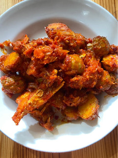 Foto resep Balado tulang jambal (ikan asin)