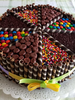 Una foto de Torta de Golosinas