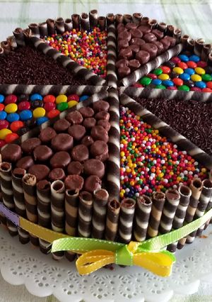 Una foto de Torta de Golosinas