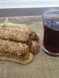 صورة لوصفة كعك بالسمسم