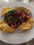 Ensalada de manzana y remolacha