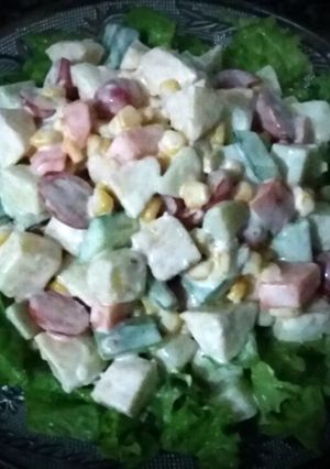 Hình của món Salad rau củ quả.