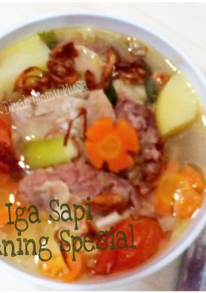 Foto resep Sop Iga Sapi Kuah Bening Spesial untuk Keluarga