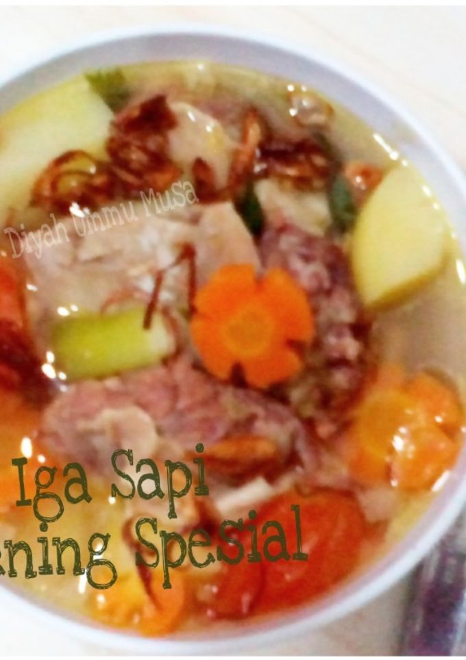 Foto resep Sop Iga Sapi Kuah Bening Spesial untuk Keluarga