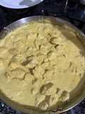 Pollo al curry con cuscús