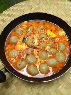 Foto resep Cilok kuah pedas