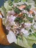 Ceviche pescado y gambas
