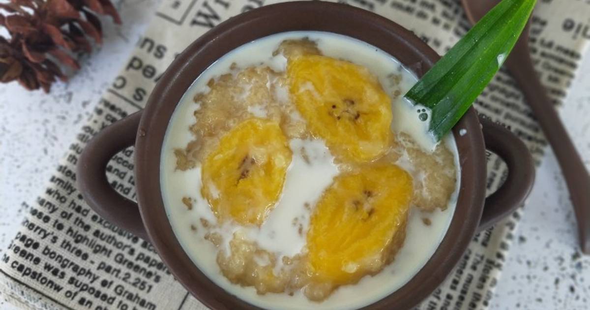 Resep Bubur Ketan Pisang Oleh Bunda Ei Cookpad