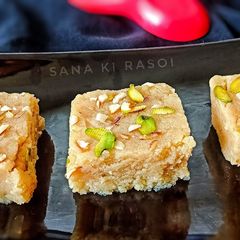 Aata halwa A picture of Aata halwa.