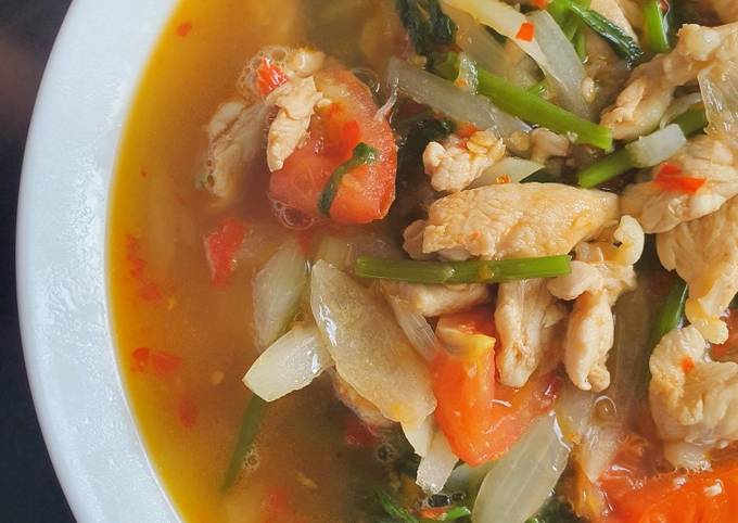 Panduan Memasak Resep Cah Kangkung Ayam