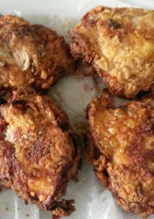 Una foto de Pollo frito americano