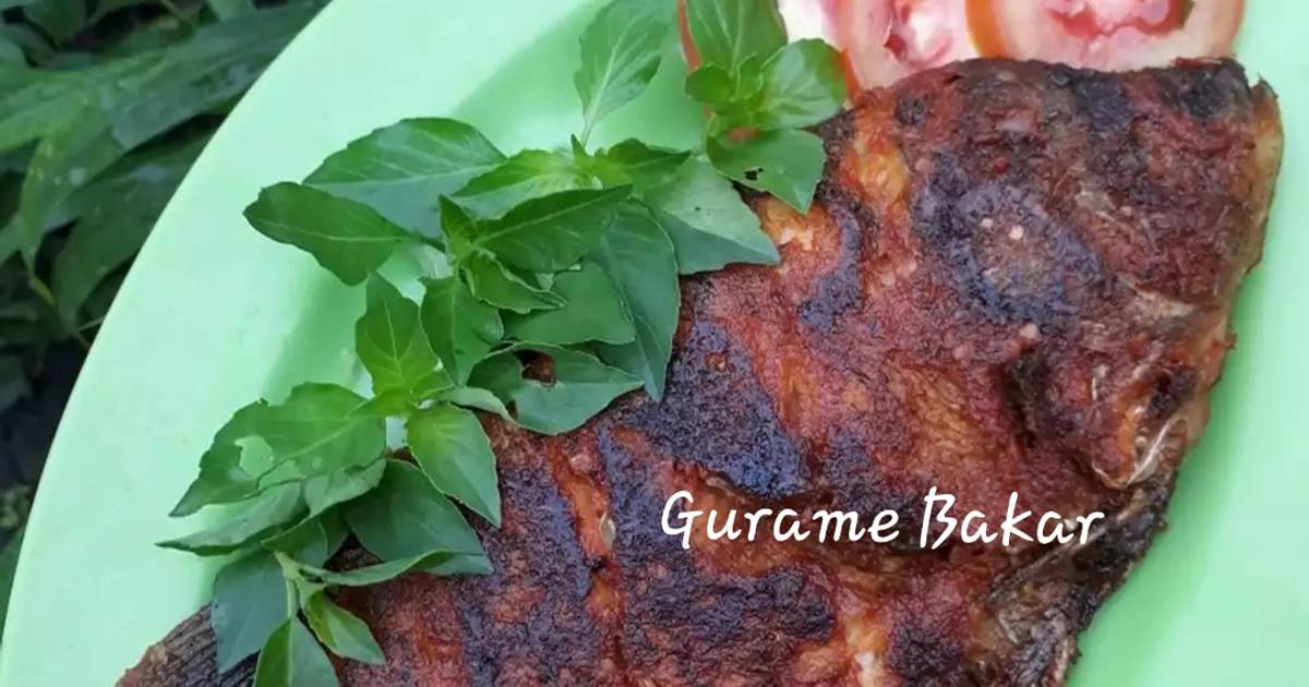 Resep Ikan Gurami Bakar Teflon Oleh Cut Listiya - Cookpad