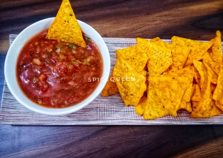 Easy Way to Cook Favorite Mexican Tomato Salsa