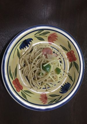 Foto resep Spaghetti Aglio e Olio - Simple